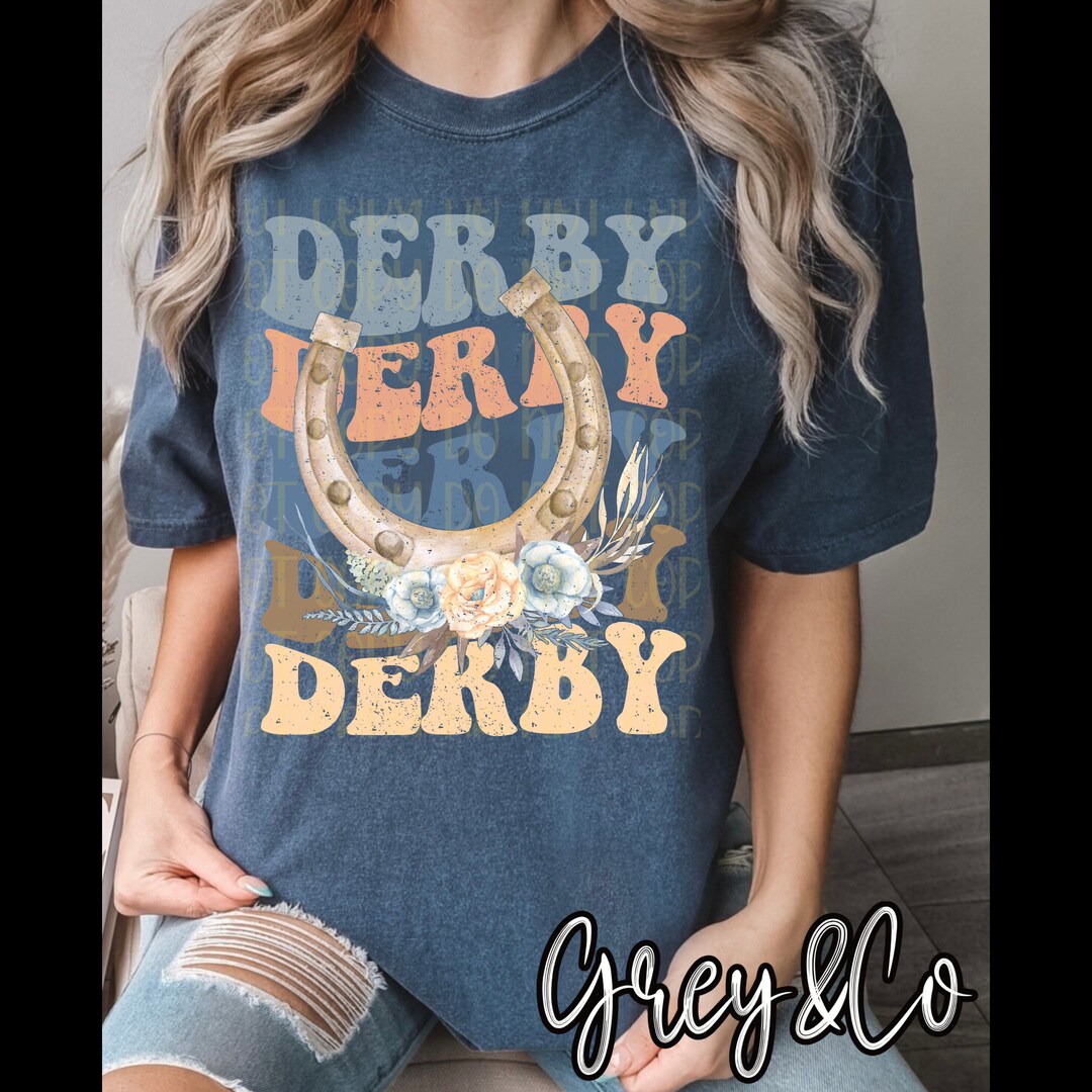 Kentucky Derby Shirt, Derby Horse Racing, Derby Tshirt, Comfort Colors