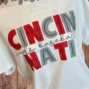 Cincinnati Baseball Tee, Gameday Reds Shirt, Gifts for Him, Gifts for Her, Reds opening day 2025
