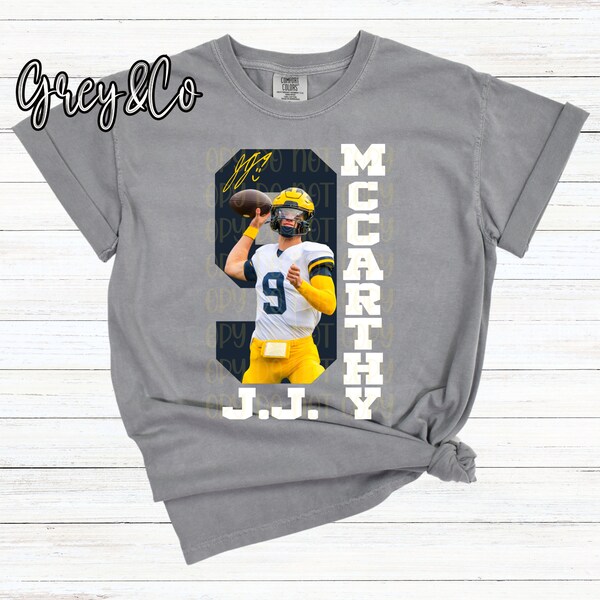 Jj Mccarthy Shirt Etsy