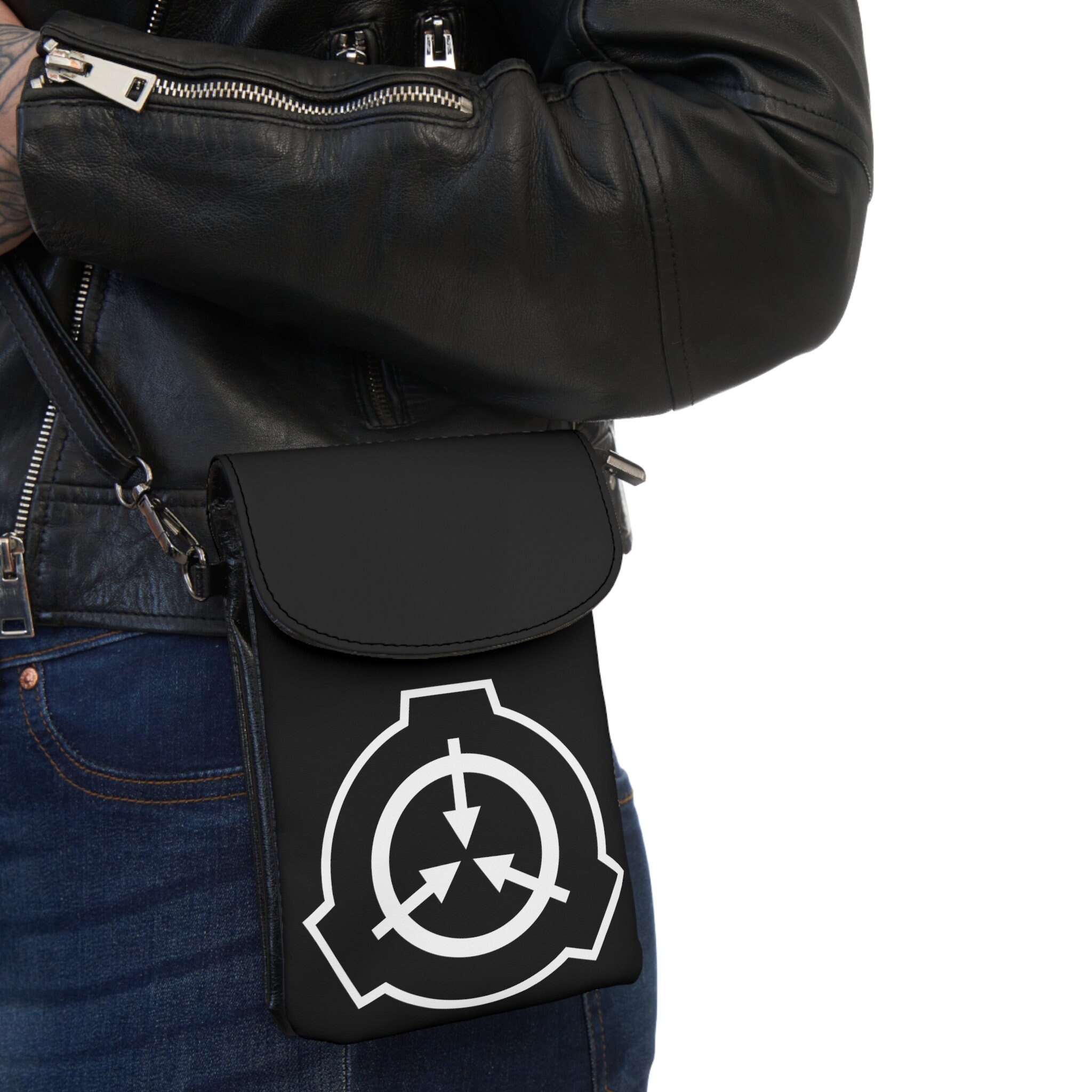 Porte-cartes Et Porte-billets SCP Foundation - Style Anime, Cuir Synthétique - Homme Et Femme