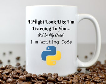 Python Programmer Mug: Funny Computer Geek Coffee Gift