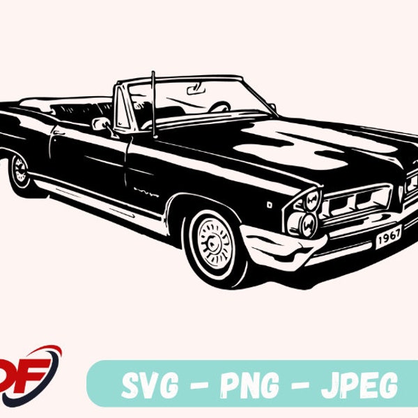 Old school car svg, Vintage car svg, Sports Car svg, luxury car svg, Convertable svg, fast car svg, muscle car svg, Digital Download