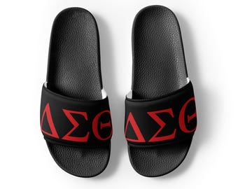 Sandalias rojas y blancas para mujer de la hermandad