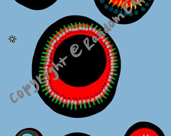 AZUL ABSTRACTO DIGITAL