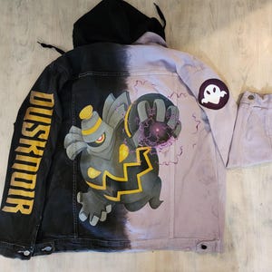 Poke&#39;punk Jacket custom handpainted