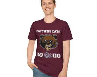 Montana Grizzly 'Eat Sheehy, Cats' T-Shirt | GO Griz GO College Fan Tee