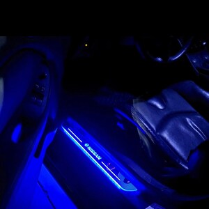 Dodge charger store illuminated door sill