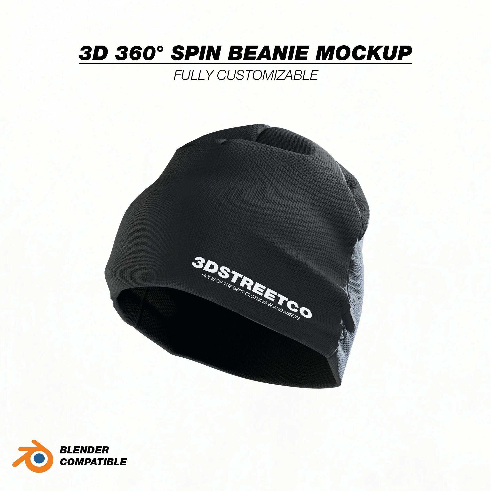 帽子 SKELEPHUNK NY 3D embroidery beanies Mr. Crown | Warp 3D embroidery beanies arrived from