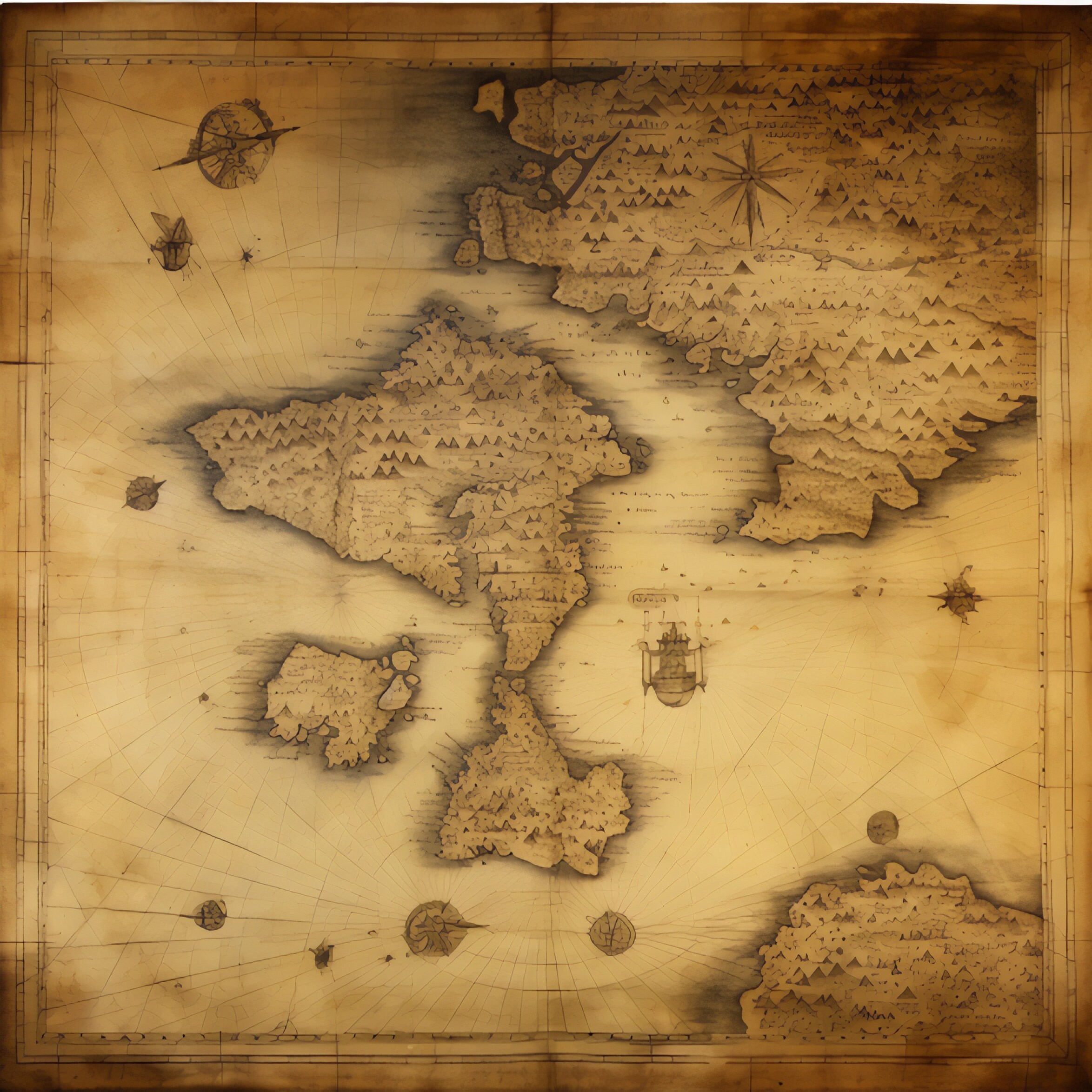 Atlas of the Realms Discovering the Unknown Lands. Etsy España