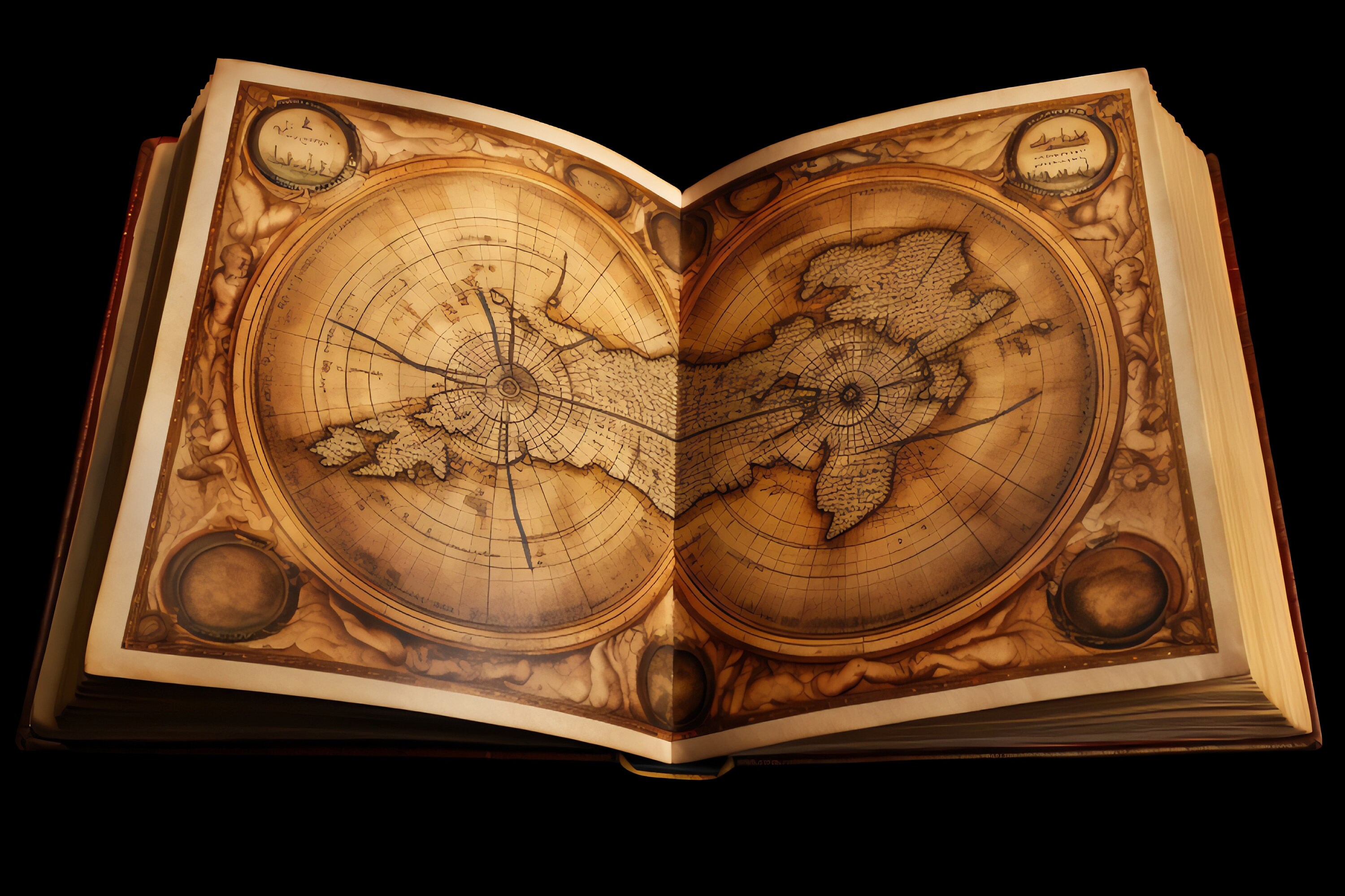 Atlas of the Realms Discovering the Unknown Lands. Etsy España