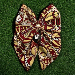 Fsu Hair Bow - Etsy