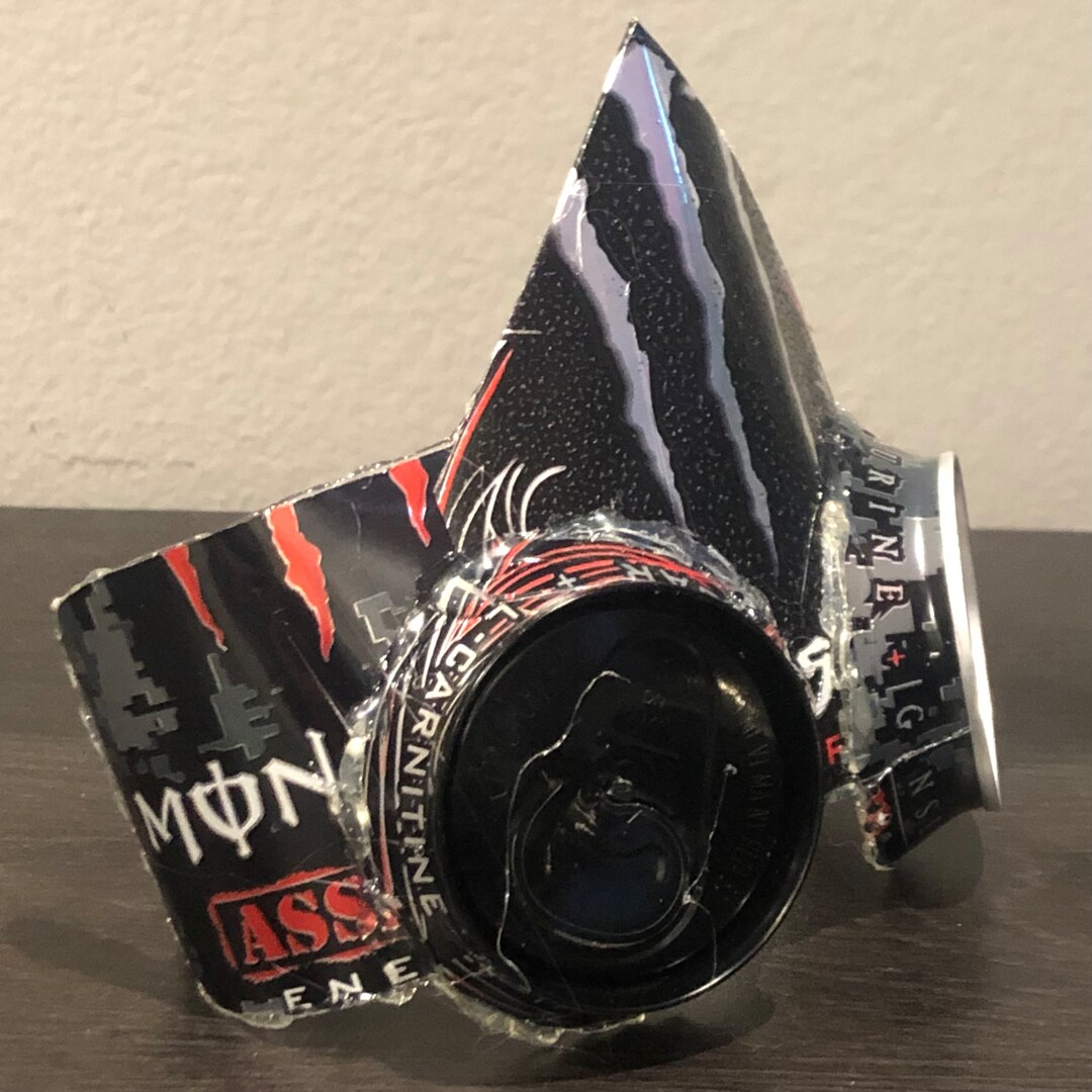 Monster Can Gas Mask Etsy