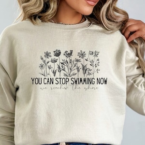 It Ends With Us Sweatshirt | Colleen Hoover Merch | Bookish Gift for Romance Readers | CoHo Fan Apparel | Coho merch | Lily bloom shirt