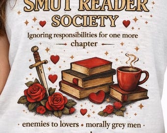 Spicy Book Club Shirt, Booktok Shirt, Smut Reader Tee, Dark Romance Shirt, Enemies to Lovers Shirt, Morally Grey Men Shirt, Book Lover Gift