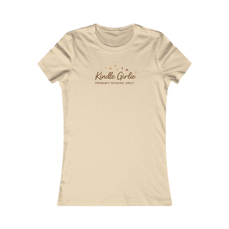 Kindle Reader Shirt | Comfort Colors Tshirt | Kindle Girlie Shirt | Book Lover Shirt | Bookish Gift For Her | Book Lover Gift |Booktok Merch Soft Cream