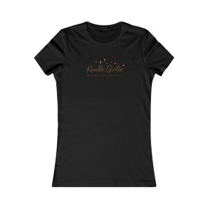 Kindle Reader Shirt | Comfort Colors Tshirt | Kindle Girlie Shirt | Book Lover Shirt | Bookish Gift For Her | Book Lover Gift |Booktok Merch Black