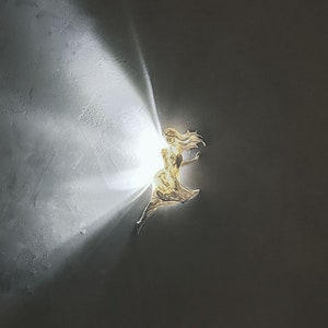 Fairy Wall light, Fairy Night Light, the green fairy