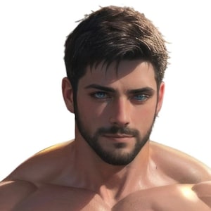 Male body pillow case with full frontal and a great back side #5