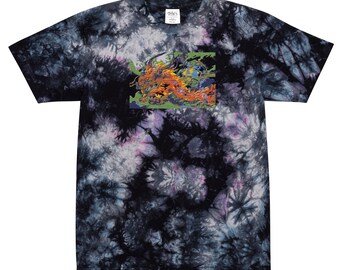 Anime Dragon besticktes T-Shirt