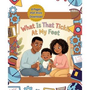 Printable Children's Book | What is That Tickle At My Feet? Early Reader Story (PDF)