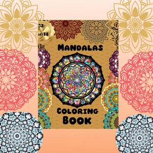 Livro de colorir mandalas: melhore o foco, uma maneira fácil de criar arte e que oferece uma atmosfera meditativa e relaxante.