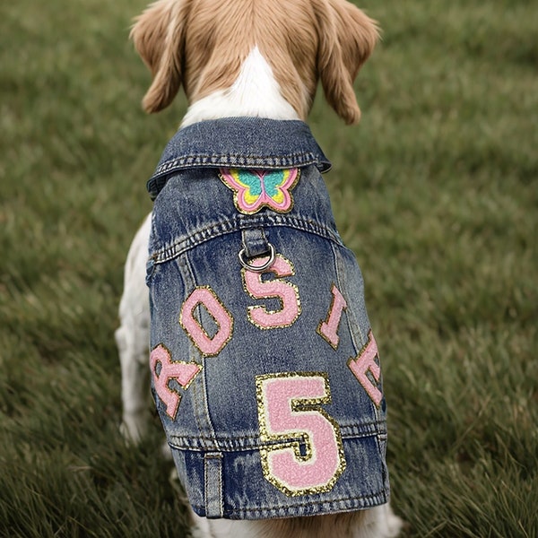 True Love Denim Dog Jacket