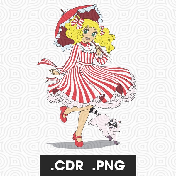 Candy Candy CDR PNG