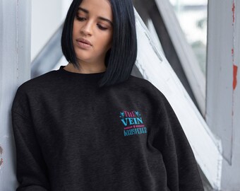 De aderfluisteraar met ronde hals