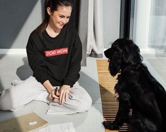 Supreme Dog Mom-sweatshirt