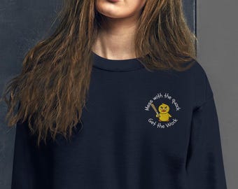 Knoei met de kwakzalvers, sla je slag - trui