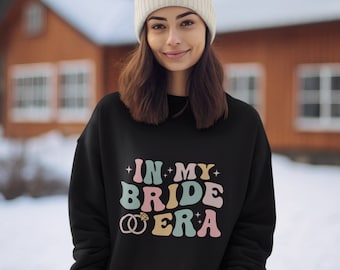 In mijn bruidtijdperk met ronde hals