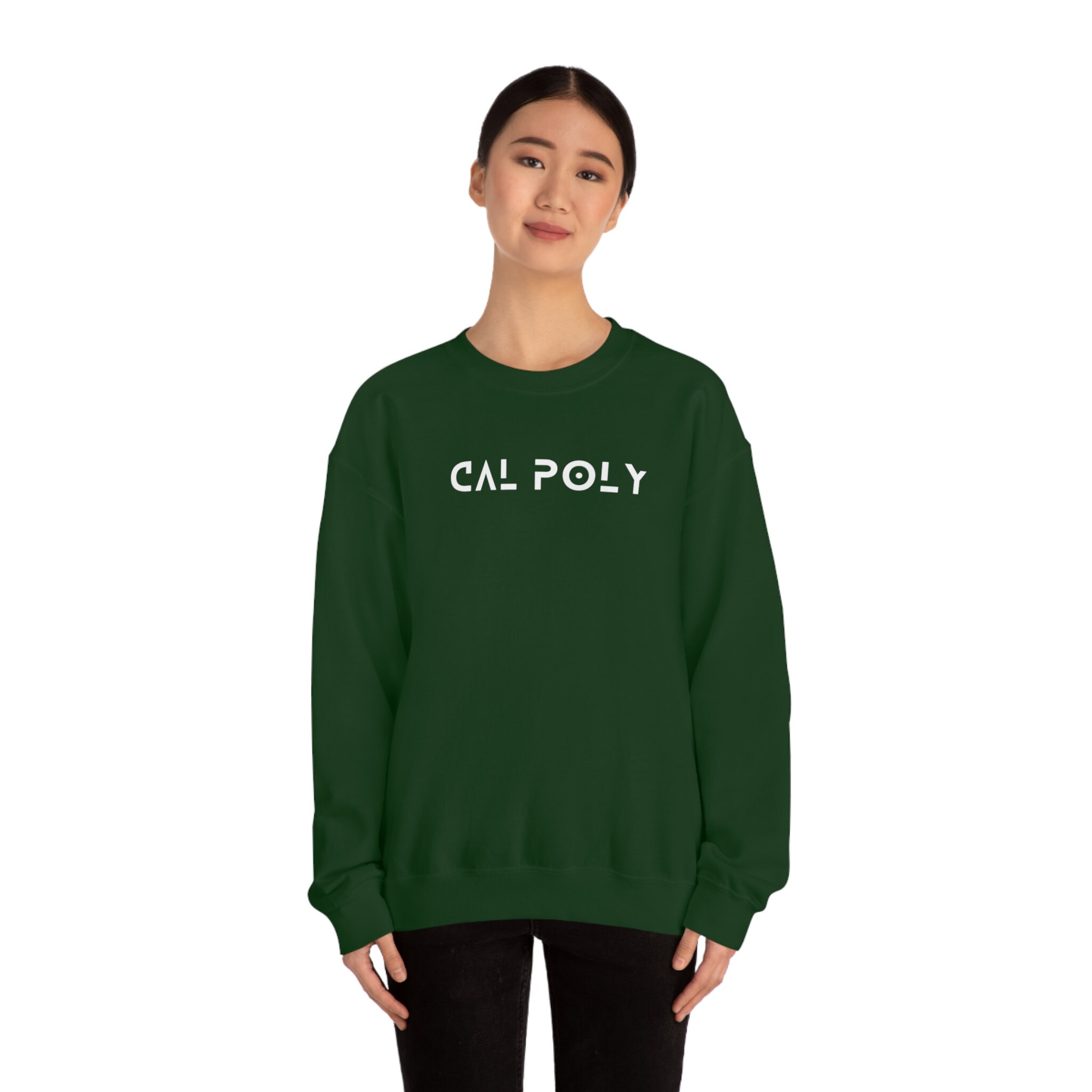 Cal Poly Crew Neck Crewneck Sweatshirt Etsy
