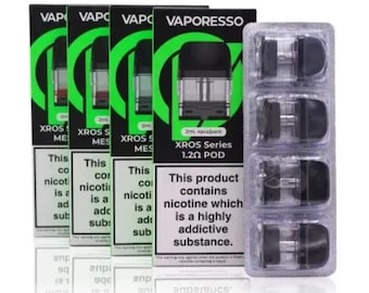 Vaporesso xros pods Replacement Pod FOR Mini Nano 2 3 Kits 0.6 0.8 1.0 1.2 Mesh