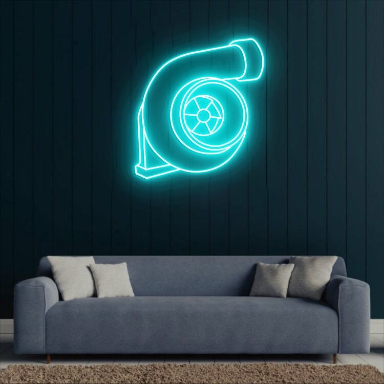 Turbo' LED Neon Sign