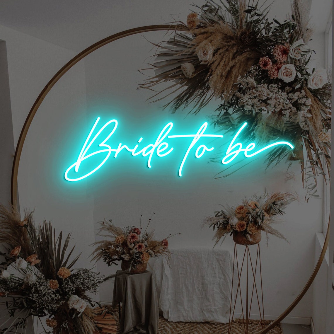 Bride to Be Led Neon Lights Custom Neon Sign for Wedding Etsy