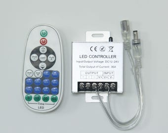 Remote-controlled dimmer,Remote Dimmer For Neon Sign ,Total Output Of Current 36A Dimmer,DC 12V Dimmer,Neon Sign Dimmer