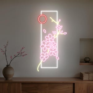桜ネオンサイン - Etsy 日本