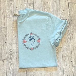 Ave Maria Catholic Floral Women's T shirt