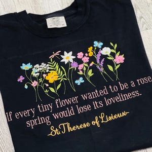 St. Therese of Lisieux shirt, St.Therese  Lisieux gifts,