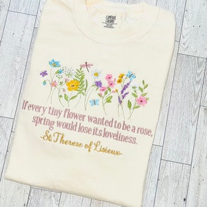 St. Therese of Lisieux shirt, St.Therese  Lisieux gifts,
