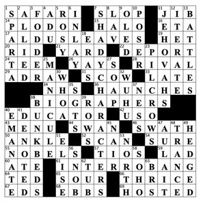 Full Sized (15x15) Customized Printable Crossword Puzzle Etsy Full Sized (15x15) Customized Printable Crossword Puzzle Etsy
