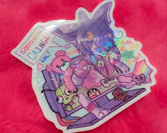 とても恥ずかしい！ステッカー