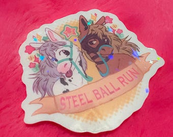 スティールボールダービーステッカー