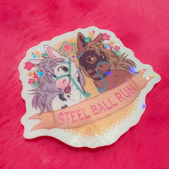 Steel Ball Derby stickers