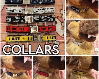 金属製金具付きファースーツカラー || 5つのデザイン // ファーカラー ファースーツカラー ファーアクセサリー ファーアート ファーグッズ