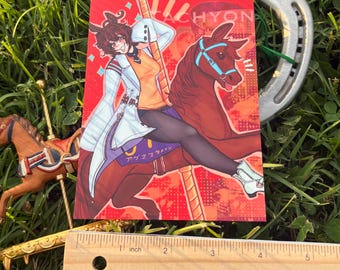 Uma Musume horse girls mini prints || A6 size