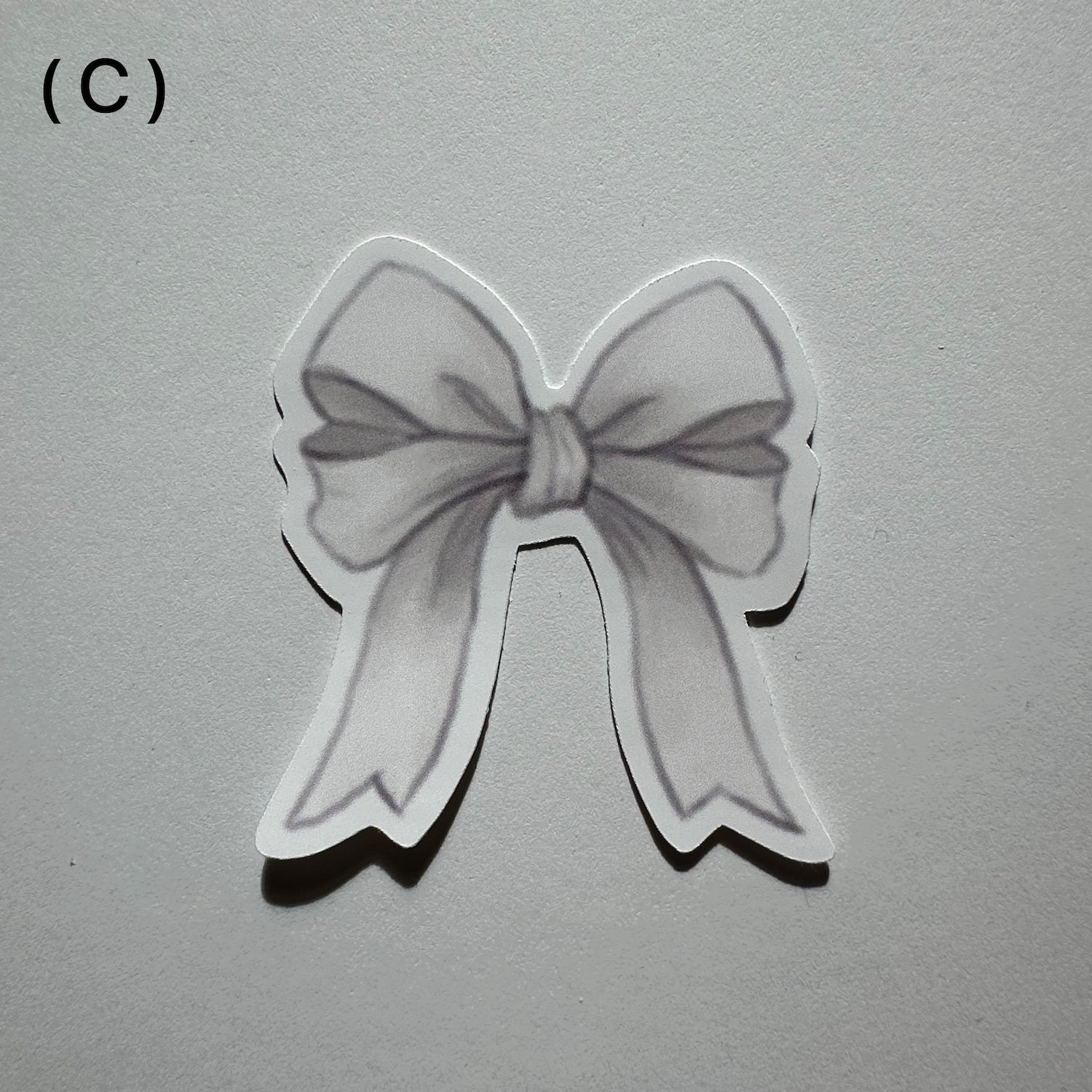 White Coquette Ribbon Bow Sticker for Sale by str4wberryfae