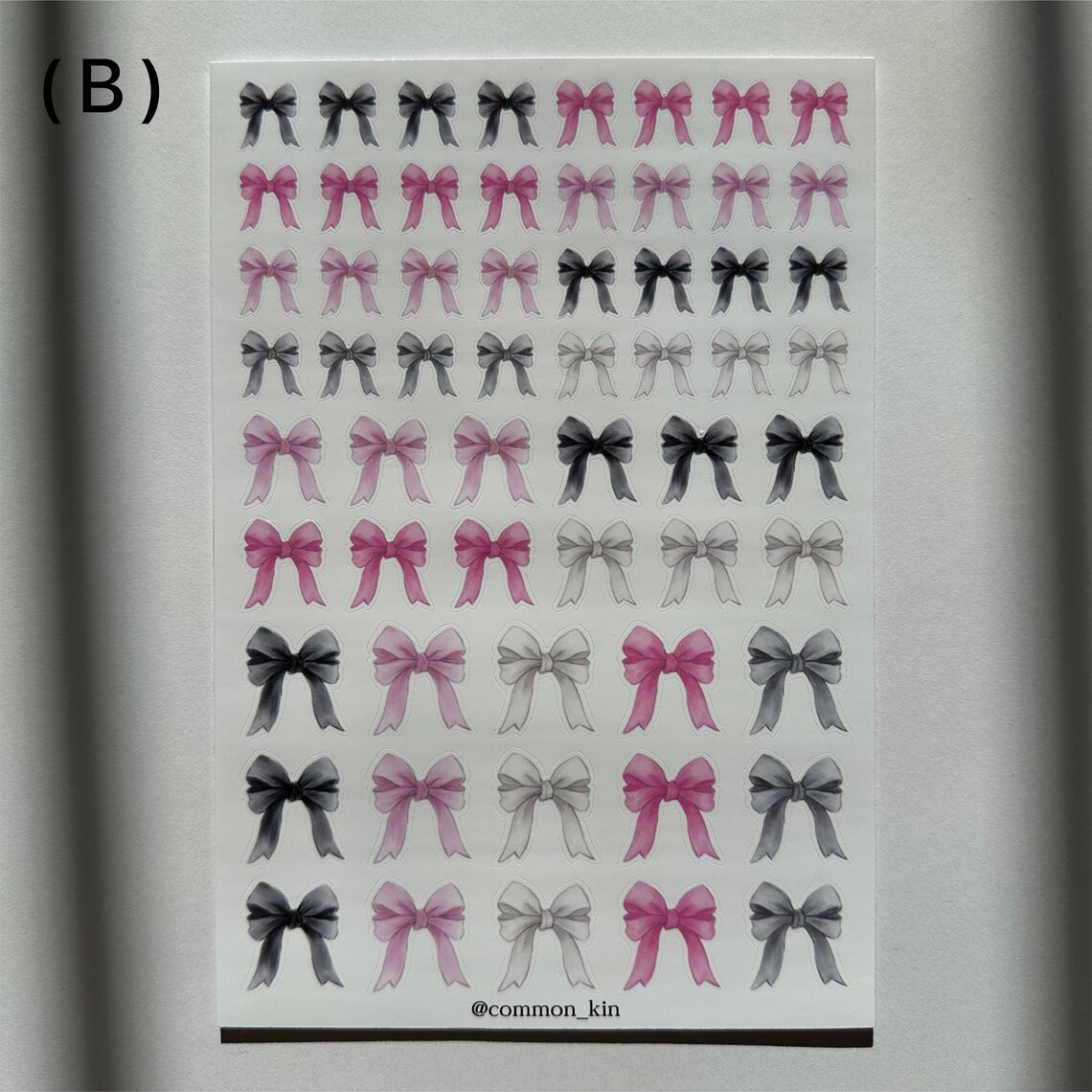 Bow Sticker Sheets - Etsy