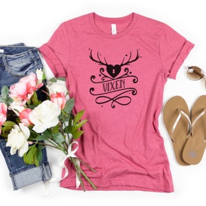Stag and Vixen, Sexy Vixen/Hot Wife Swinger Lifestyle Tshirt, Christmas Vixen Shirt, Vixen Tshirt, Vixen and Stag