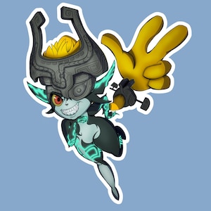 Midna Victory | Matte Sticker